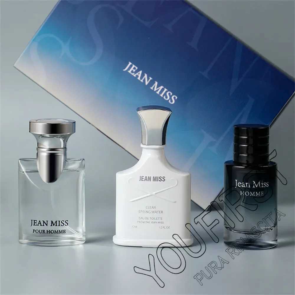 Luxury 90ml perfume mens gift box 3-piece set Cologne Profumo Uomo durable perfume spray pheromone perfume originalXJ250409