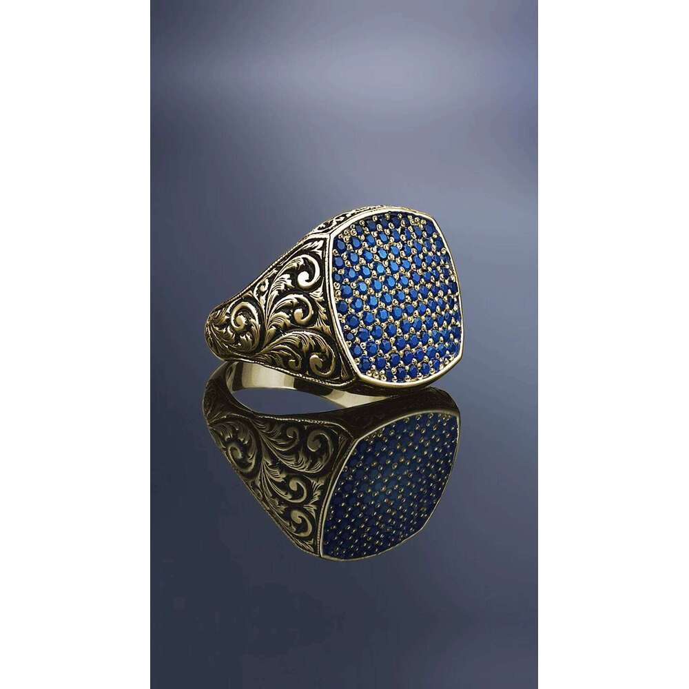New 2023 Retro Punk Luxury Fashion Factory Direct Custom Men's Ring Jewelry Free delivery