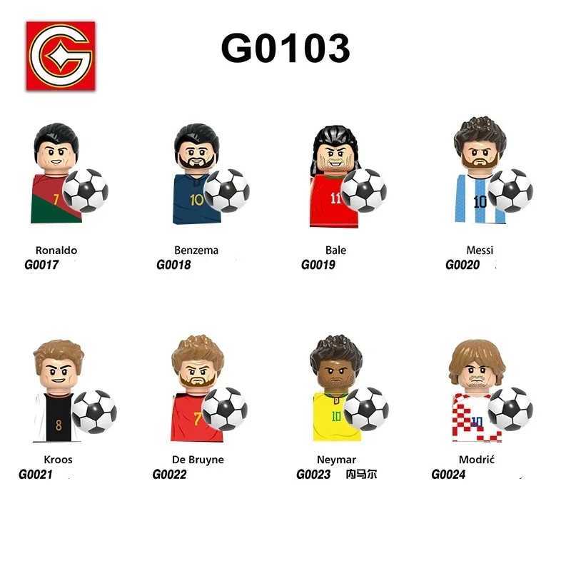 Famous basketball player sports star building block set football action character building block cartoon toy Christmas gift X250409
