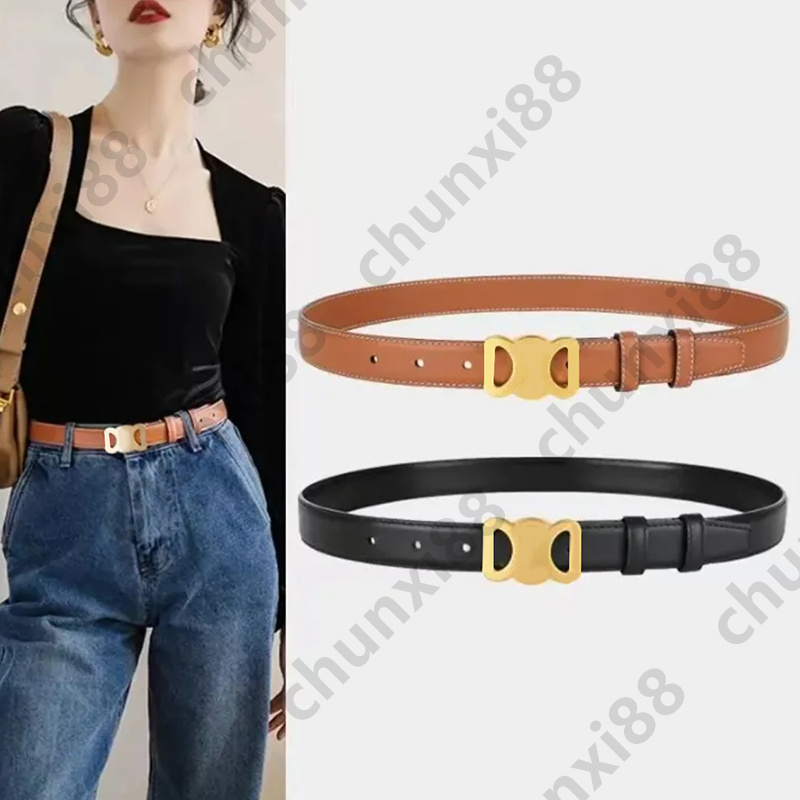 Belts for women designer ceinture luxe Width 2.5cm Women Waistband designer womens belts Smooth Buckle Genuine Leather Classical Designer Woman Belt Cowhide 5A