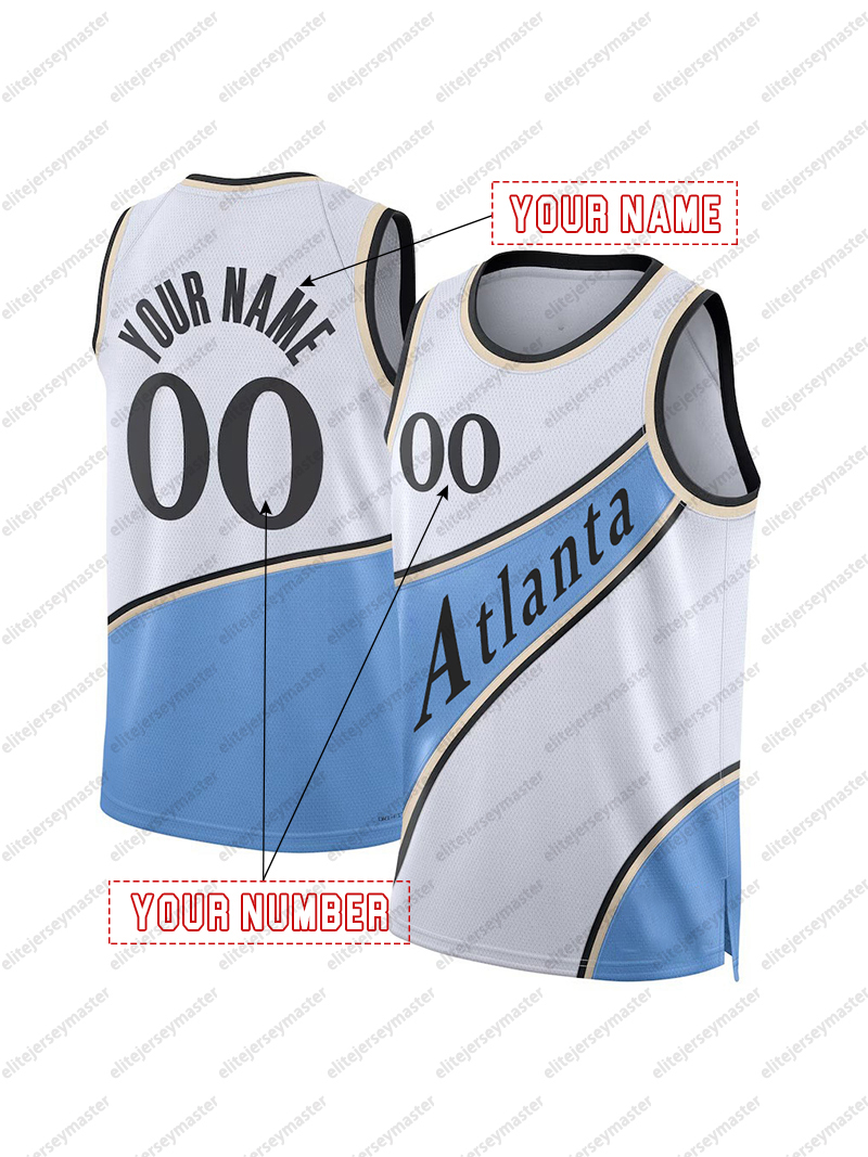 Young Risacher Okongwu Custom Basketball Jersey Personalized Niang Mathews LeVert Customized Jerseys Custom Any Number Name