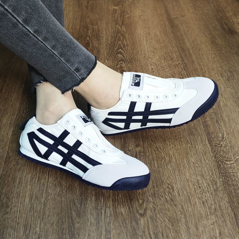 2025 Spring New One Step Canvas Shoes Forrest Gump Shoes Casual Shoes Versatile Lazy Shoes Low Top Shoes Couple Board Shoes