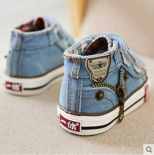 Spring and autumn childrens sports shoes mens and womens small sports shoes childrens casual shoes breathable baby canvas shoes branded childrens boot