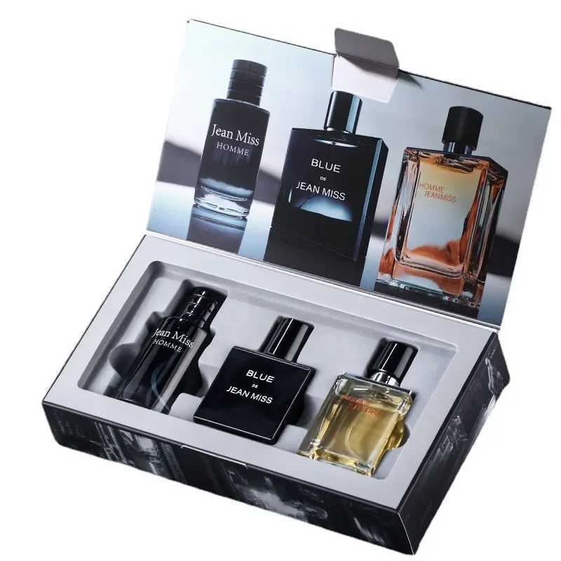 High quality 90ml mens perfume Hombre gift box 3-piece Cologne perfume charming mens perfume Masculinos durable perfume HerenXJ250409