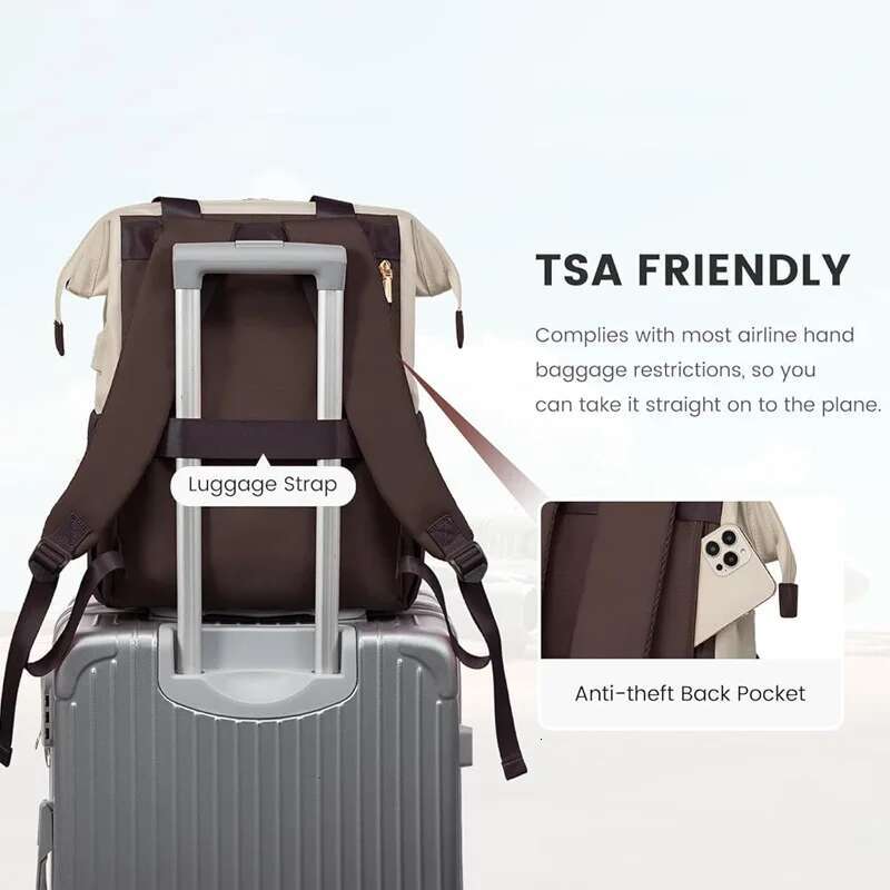 Laptop Travel Leisure Mommy Diaper Bag, Men's And Women's Fashionable Backpack