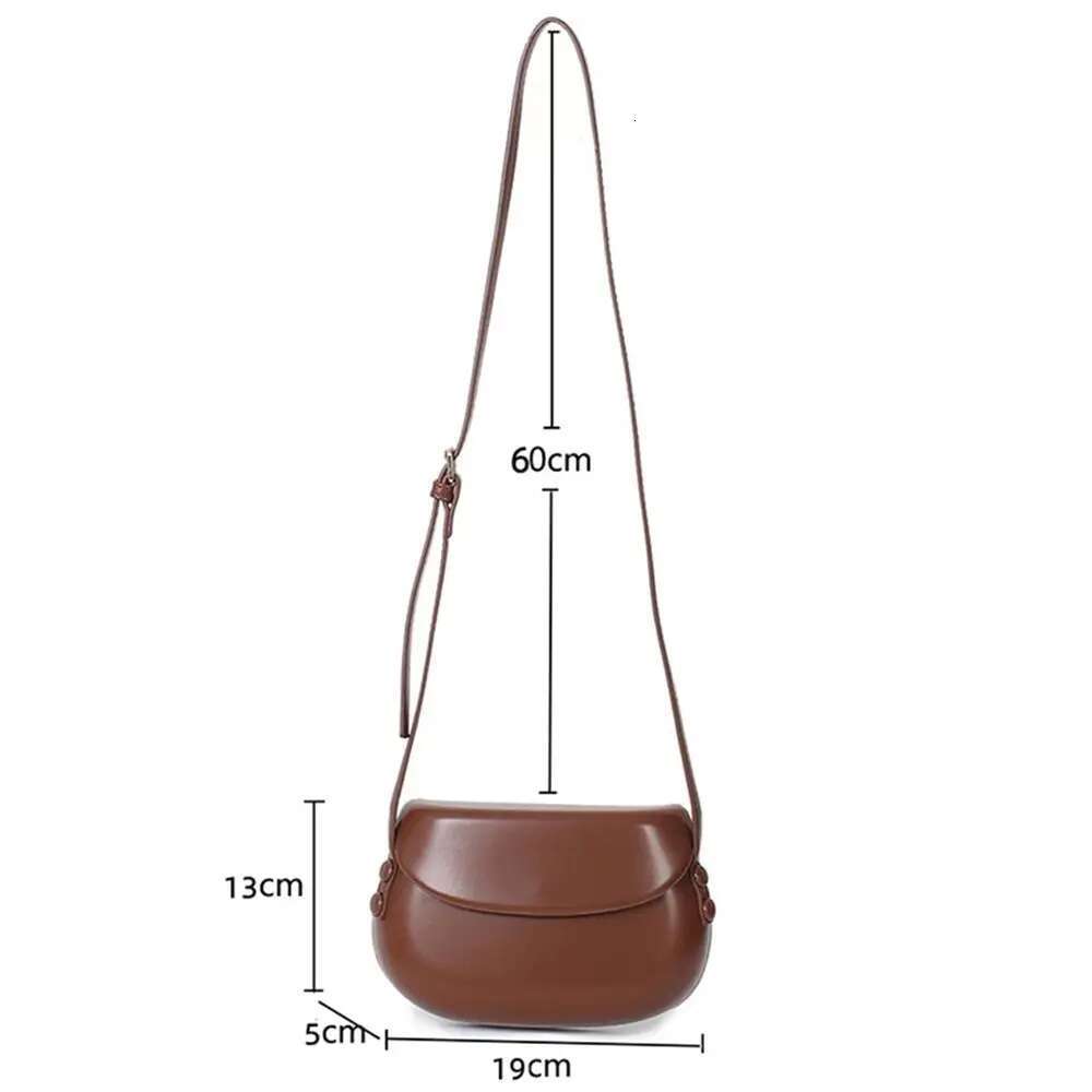 PU Leather Women Crossbody Fashion Purse Sg Saddle Shoulder Bag Candy Color Girl Messenger Bags