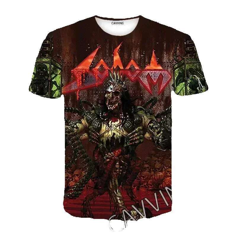 Cavving 3D printed Sodom Band casual hip-hop T-shirt Haruku Styles men's/women's top