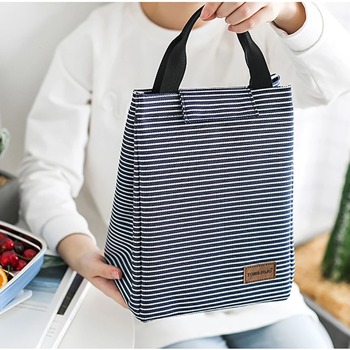 Mens and womens insulated lunch boxes large waterproof bags reusable adult 250408