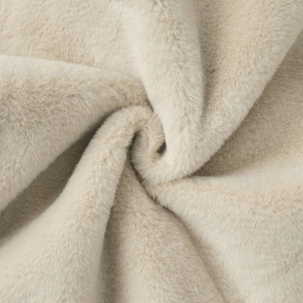 Stand Collar 2025 Autumn Winter New Zipper Warm Plush Jacket for Women cape real fur