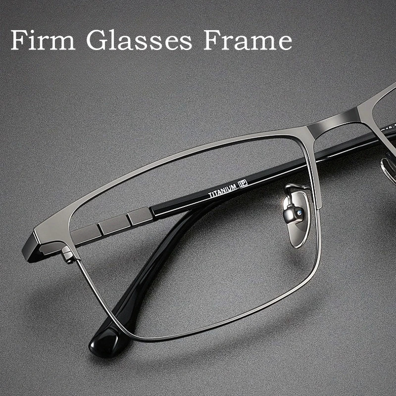 YIMARUILI Ultra-light Business Spectacle Frame Fashion Alloy Optical Prescription Mens Eyeglasses Frames 89188 250407