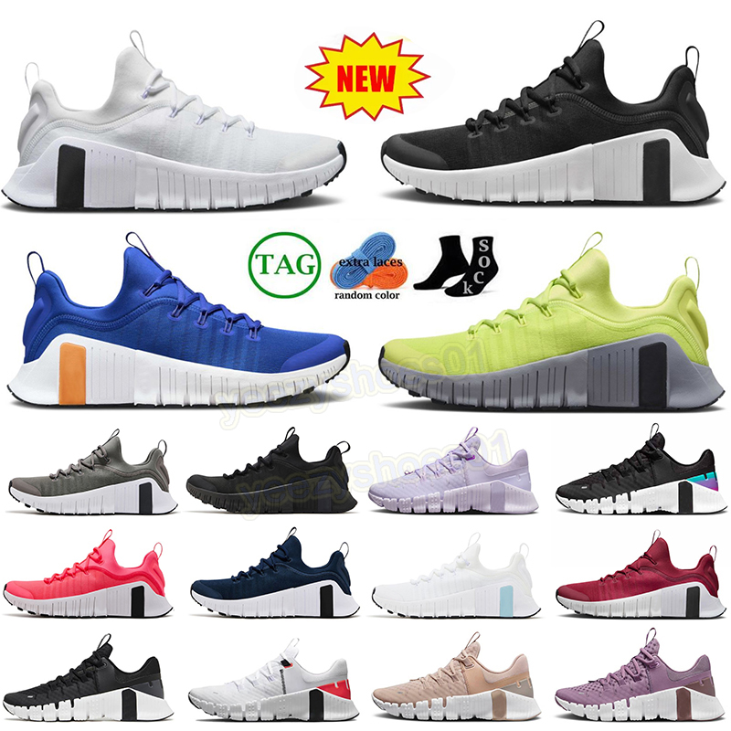 Free Metcon 5 6 Marathon 6s Running Shoes Womens Mens Trainers Triple Black Anthracite White Light Lemon Twist Hot Punch Jogging Outdoor Sneakers Sports 36-45