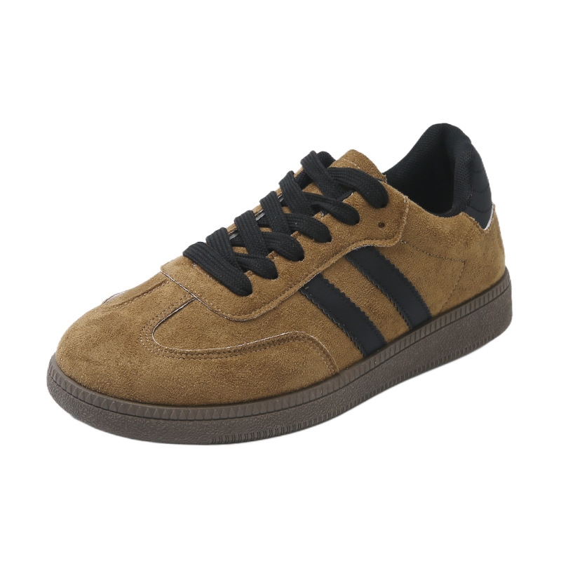 Free shipping designer retro casual German training shoes women's new casual sports shoes anti slip lightweight thick soled board shoes in multip