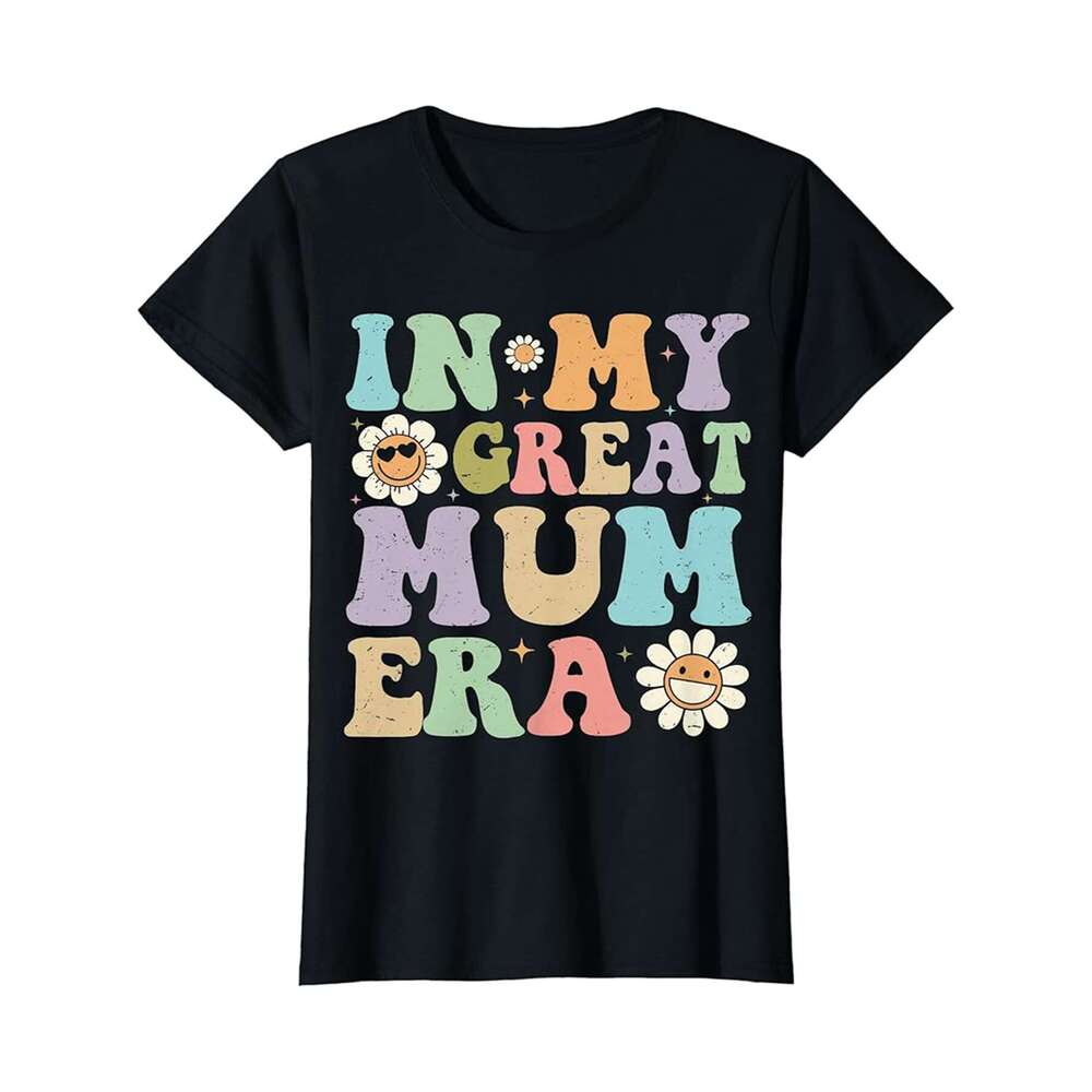 Designer T shirt Vintage Im A Proud Mom Awesome Daughter Funny Mothers Day - 220g T shits