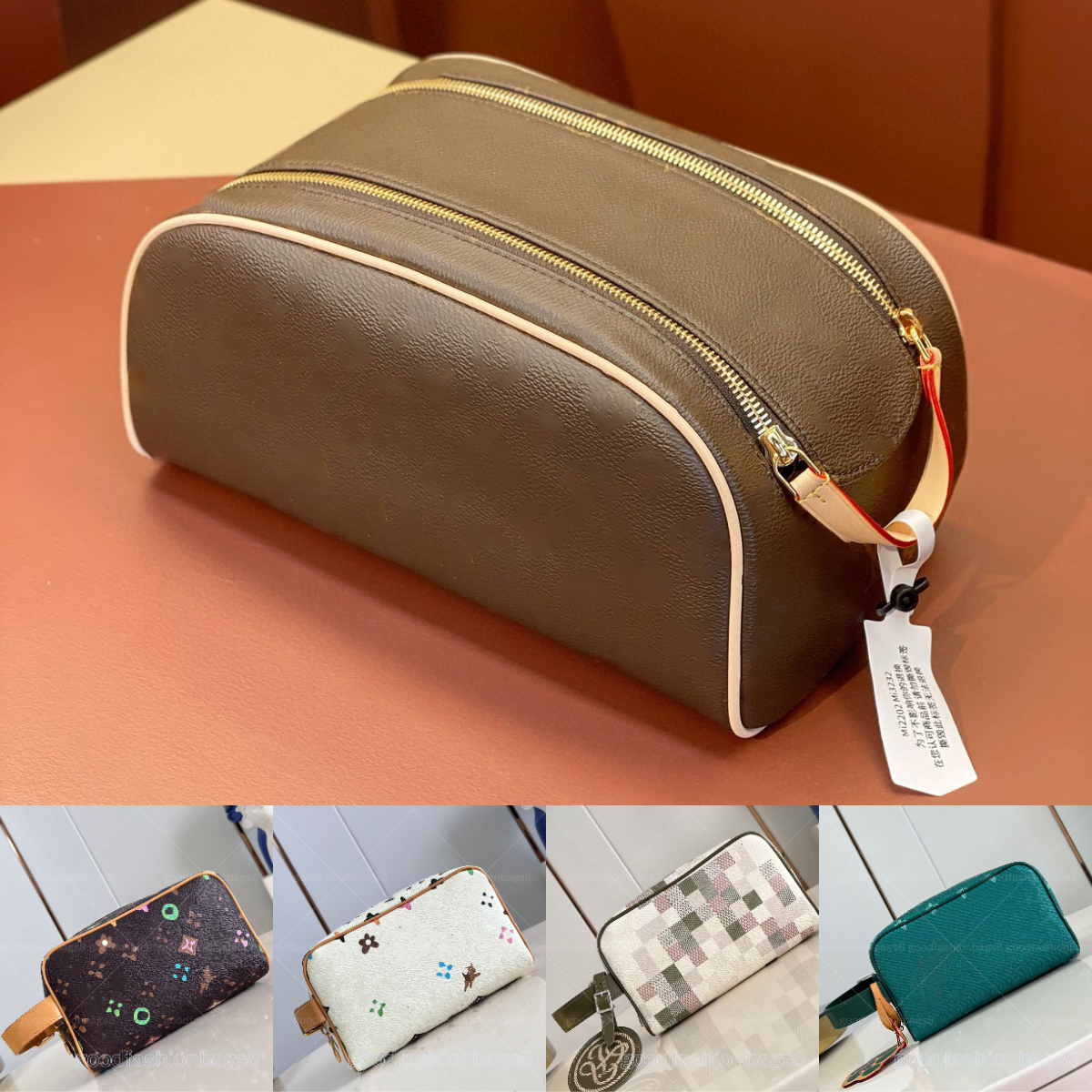 10a dopp kit toilet pouch luxury cosmetic bag dopp kit cosmetique cosmetic pouch women men wash bags beauty makeup case fashion designer makeup bag toiletry bag