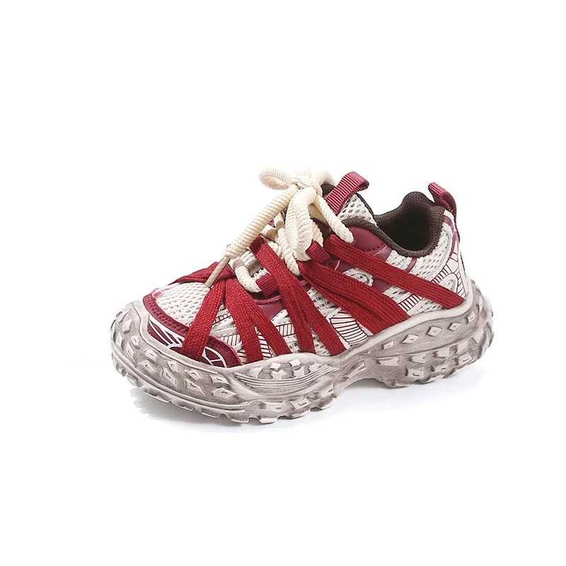 2024 Autumn Girls and Childrens Sports Shoes New Korean Soft soled Anti slip Edition Fashion Casual Outer Shoes X250409