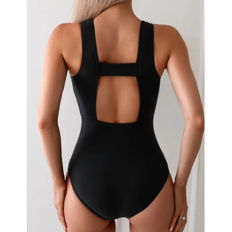 Summer sexy onepiece swimsuit closed womens sports surfing 250409