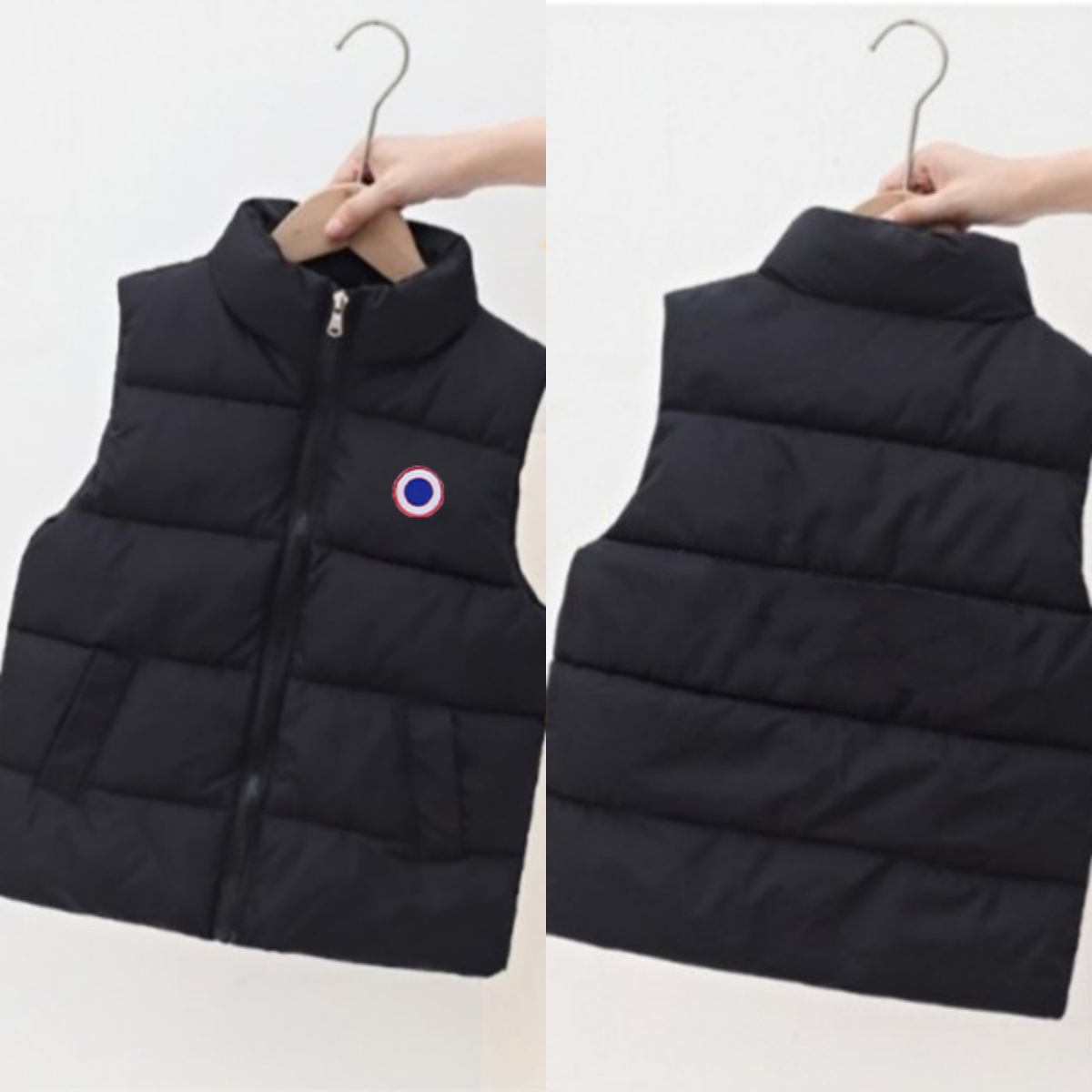 Luxury Child Vests Designer Puffy Jacket Boys Girls Gilet Baby Sleeveless Coat