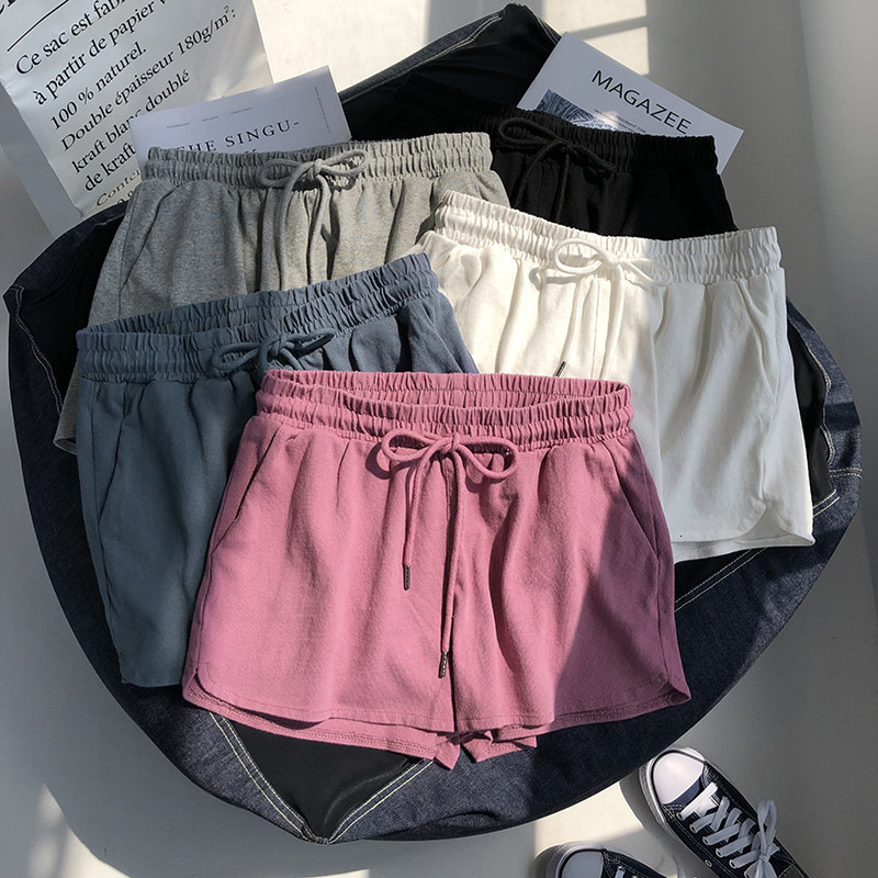 2025S Women s Designer Shorts High Waist Elastic Waist Sports Hot Pants Loose Casual Summer New Wide Leg Pants Home Sleepwear Trendy Beach Pants