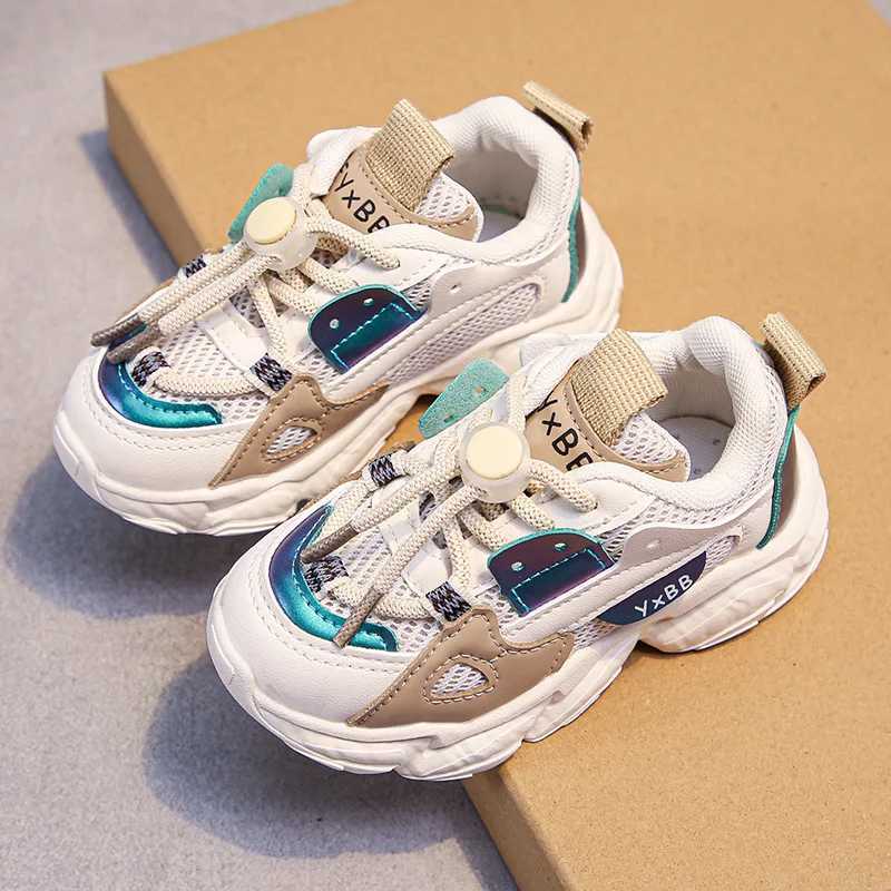 1-6 year old boys sports shoes 3-color comfortable and breathable girls sports shoes baby running shoes fashionable childrens baby shoes X250409