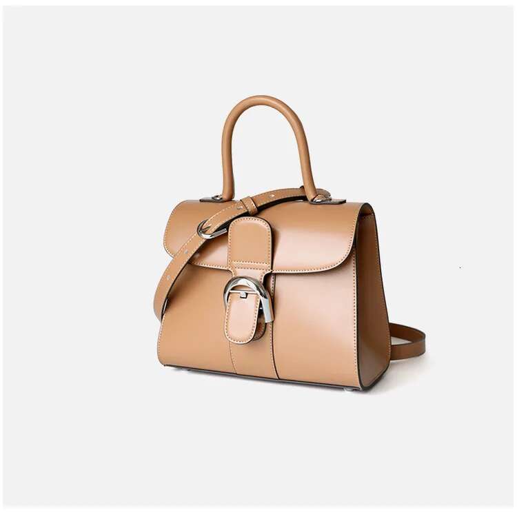 New Women's Handbag Designer Korean 2025 Genuine Leather Shoulder Bag Women's Fashion Large Capacity Crossbody Bag Handbag Wallet Outdoor Ha