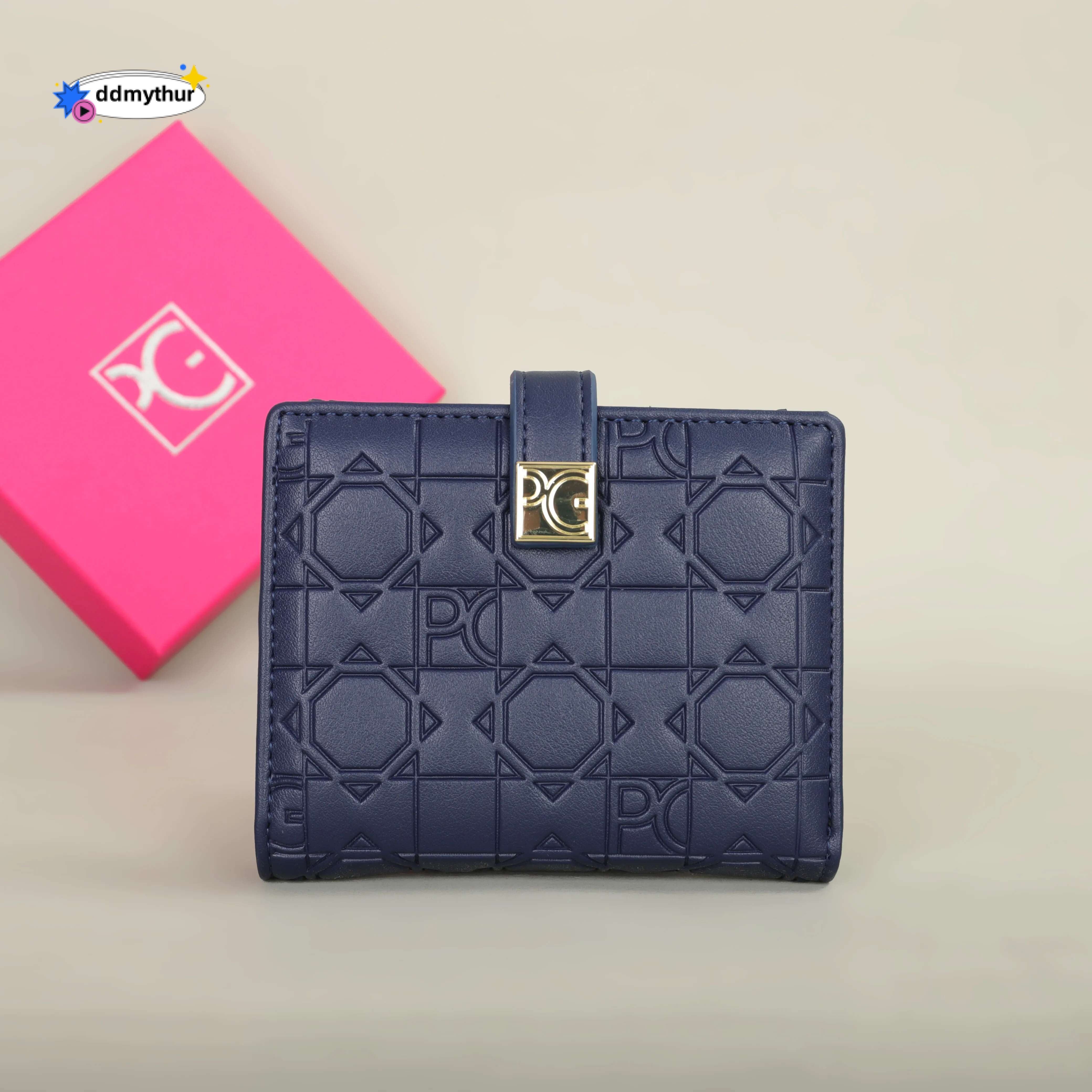 wallet Fashion Classic Retro Women's Universal Letter Printed Portable Card Bag Zero Wallet ddmythur