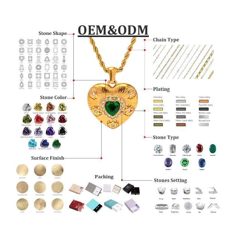 18K Gold Plated Stainless Steel Cuban Link Chain Necklace Waterproof Durable Fashionable Trendy Diamond Personalized Jewelry for