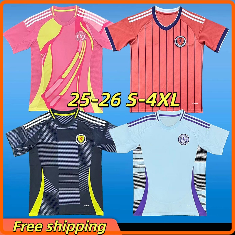 S-4XL 2025 2026 2027 Scotlands National team Soccer Jerseys ROBERTSON McTominay McGREGOR SHANKLAND MCGREGOR 25 26 27 Football Shirt Home Away thrid men kids kit