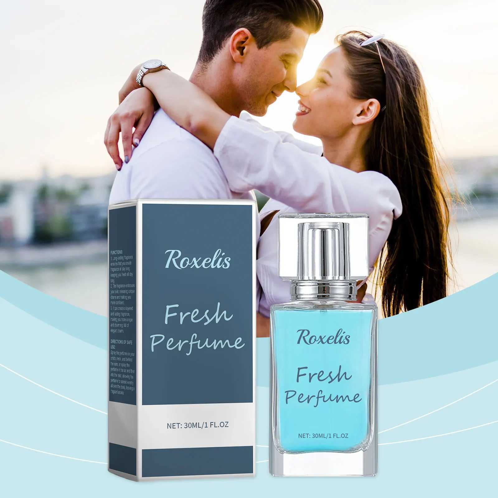 Roxelis 30ml Fresh perfume Long lasting Amber Wood Flirting Attractive Pheromone Light perfume Charming Release perfumeXJ250409