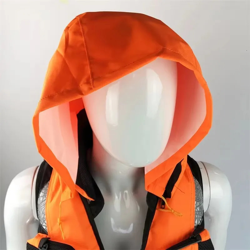 Adult life jacket with adjustable buoyancy assistance for swimming boats sailboats fishing water sports safety lifeguard jacket vest 250409