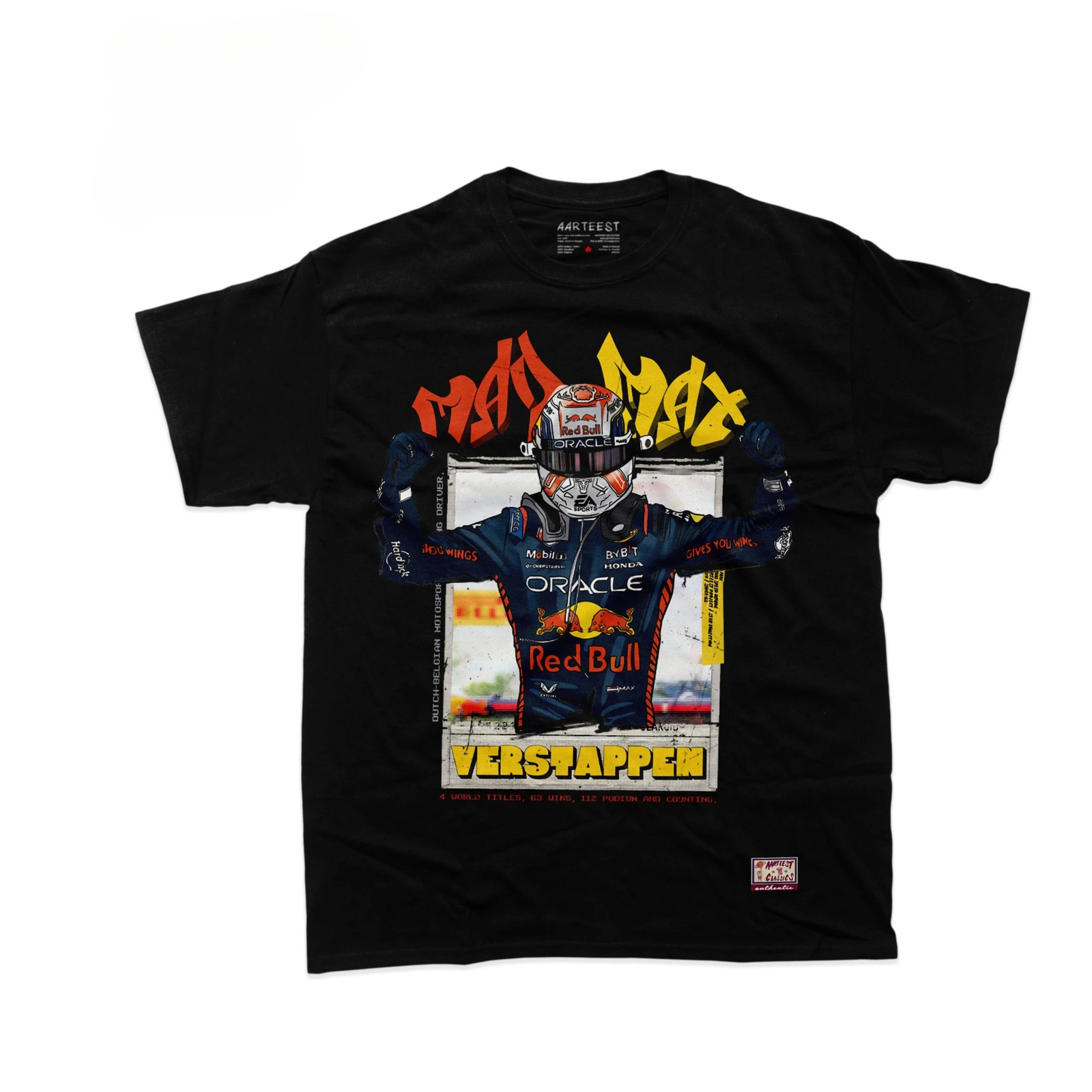 Max Verstappen Summer Tops Tshirts for Men in Tops and T-shirts Cotton Mens Clothing Y2k Oversized GYM Graphic Vintage 250407