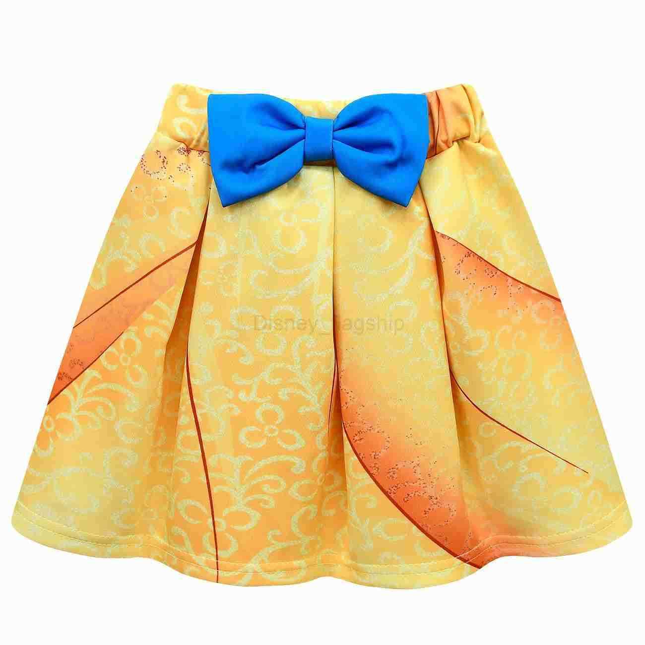 Disney Summer outfit Snow White girls short sleeved pleated skirt bag three piece set 3836 80865XJ250409
