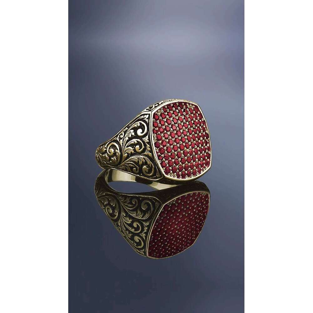 New 2023 Retro Punk Luxury Fashion Factory Direct Custom Men's Ring Jewelry Free delivery