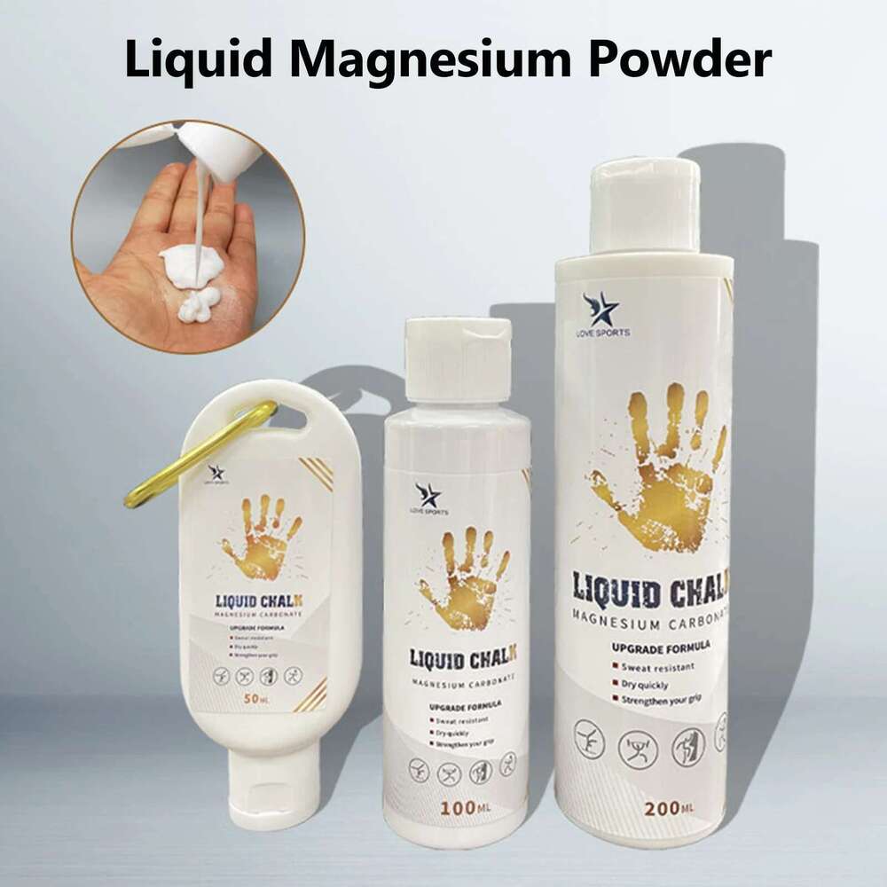 Love moving liquid magnesium powder non-slip powder bottle sports special magnesium powder anti-sweat anti-slip finger non-slip liquid paste