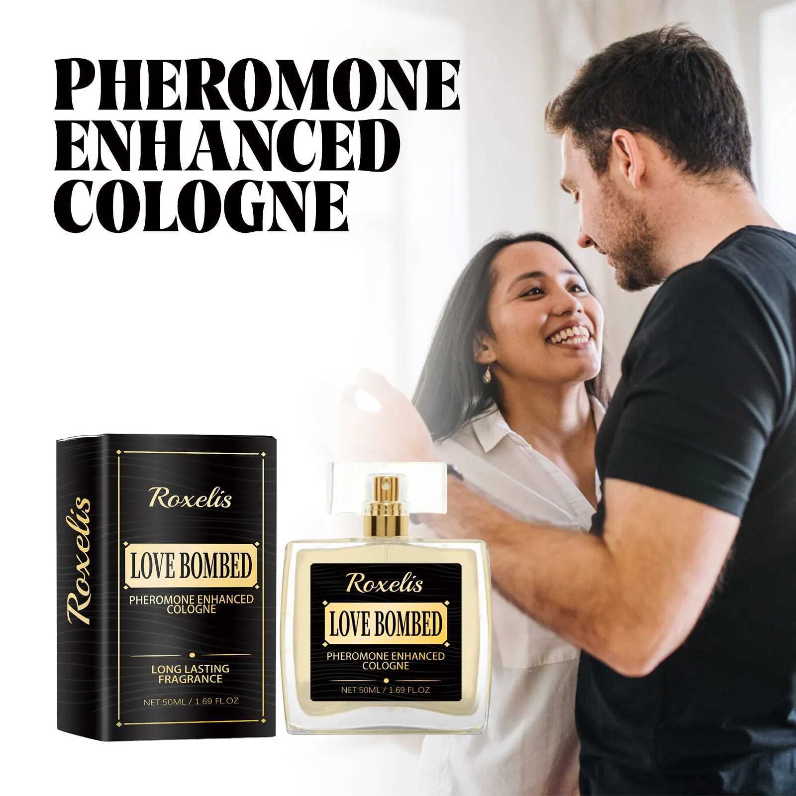 Roxelis 50ml Long acting pheromone perfume for men Cologne perfume deodorant mist charm flirtation scent romantic dating perfumeXJ250409