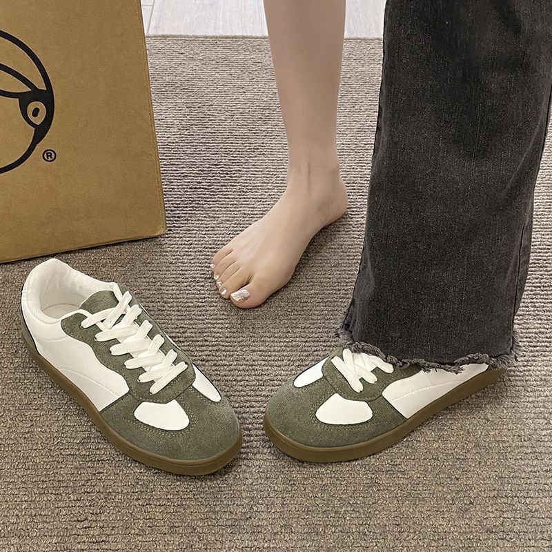 2025 New German Training Shoes Women's Running Sports Shoes Versatile Flat Board Shoes Student Campus Forrest Gump Shoes High