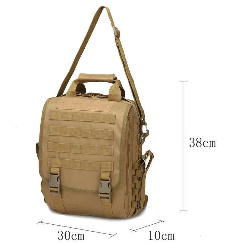Outdoor Hunting Hiking Laptop Shoulder Bag Men Waterproof Canvas Nylon Sport Travel Trekking Camping Molle Backpack