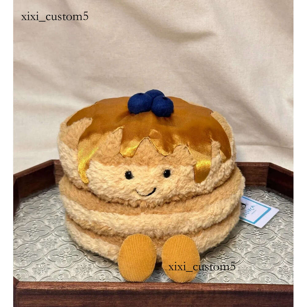 Dolls Jelly cat Amuseables Rene Waffle Plush Fran 2 Pancakes Stuffed Toy Fleurette Aux Fraises Collette Tarte Au Citron Soothing the Doll Gifts new