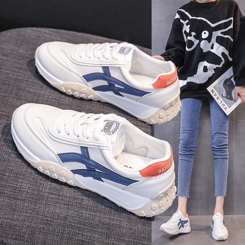 Women's shoes, pregnant women's single mesh breathable white shoes, 2025 spring hot item, versatile small size 35 anti slip Forrest Gump spo