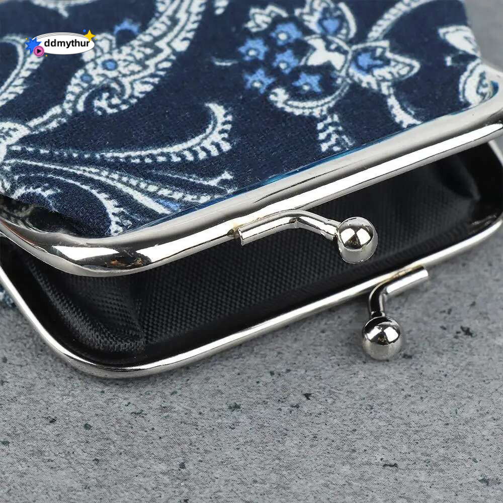 Women Printed Coin Purses Small Wallet Hasp Card Holder Handbags Clutch Money Bag Vintage Blue And White Porcelain Printing ddmythur