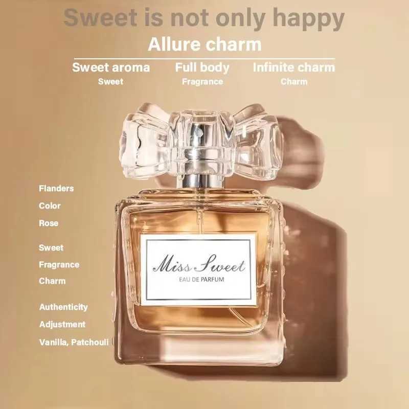 Miss Sweetheart 50ml Womens perfume Durable fresh and elegant perfume Light flower notes Original daily appointmentXJ250409
