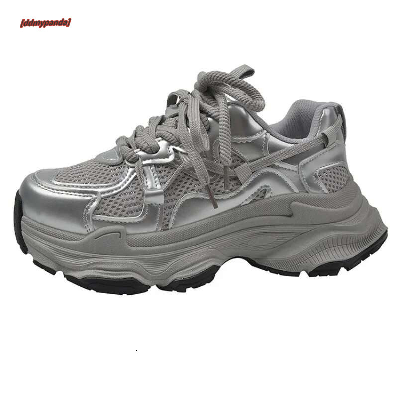 Chunky Platform Sneakers for Women Spring Fashion Thick Sole Vulcanized Woman Non Slip Mesh Breathable Casual Sports Shoes ddmypanda ddmypanda