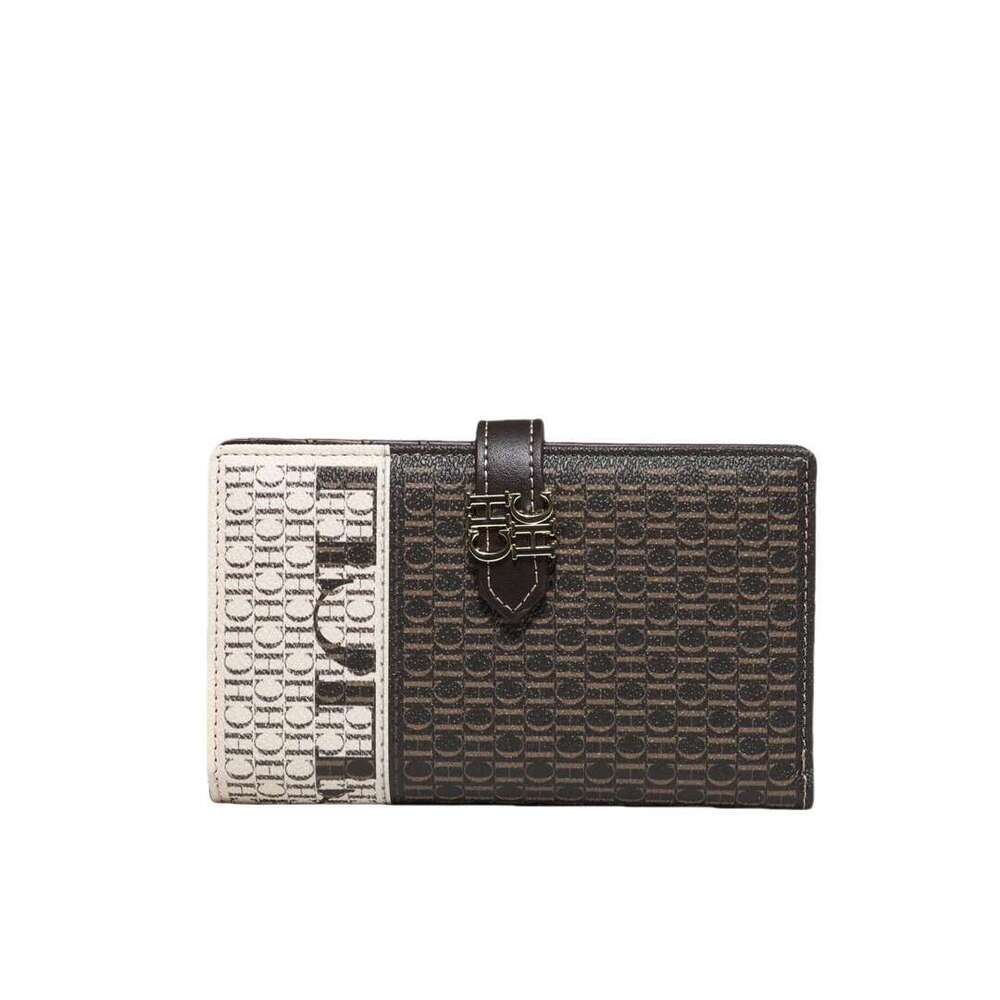 CH Superior Sense Long Large Capacity Card Coin Purse Daily Commuting Fashion Clip Women's Organiser Wallet
