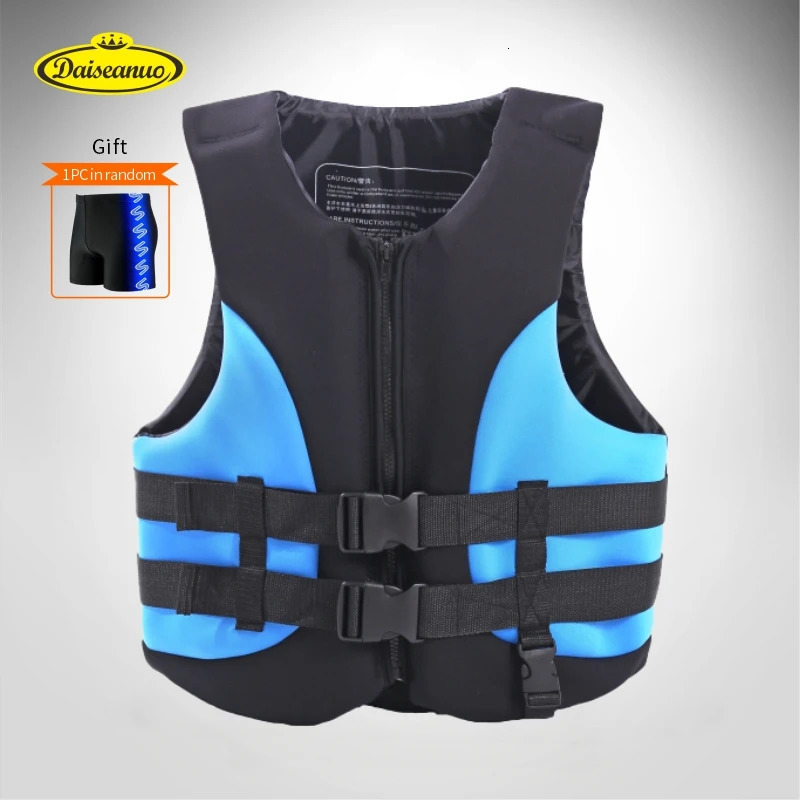 Adult surfing life jackets waterproof neoprene vests snorkeling surfing water skiing kayaking safety equipment jackets swimming trunks 250409