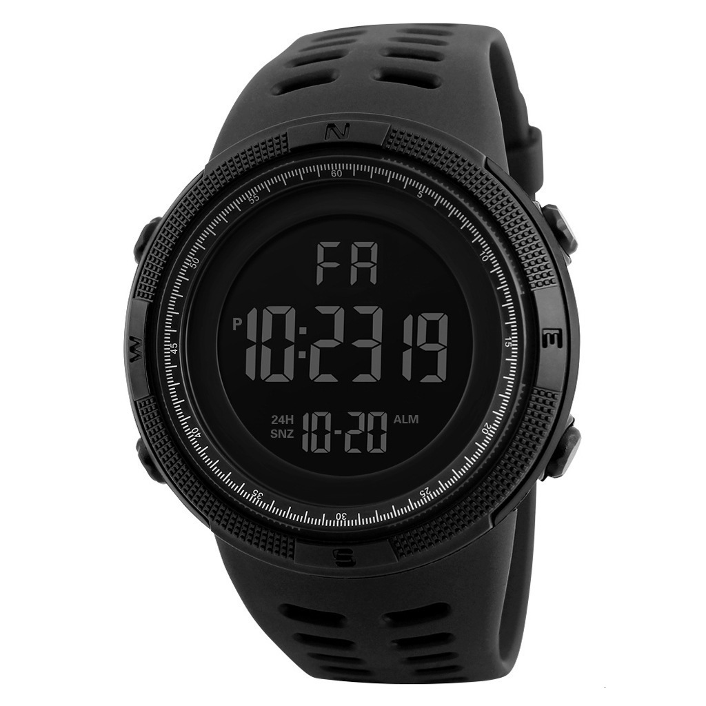 Wristwatches EZON H001H13 Professional Climbing Hiking Altimeter Barometer Compass Men Digital Sports Watch 50M Waterproof 221129