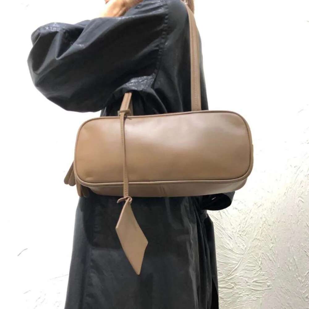 Fashion Real Skin Pillow 100% Natural Leather Shoulder Classic Women Cowhide Underarm Bag Purse Double Straps Handbag