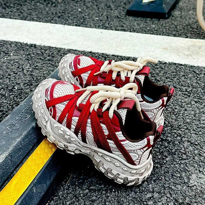 2024 Autumn Girls and Childrens Sports Shoes New Korean Soft soled Anti slip Edition Fashion Casual Outer Shoes X250409