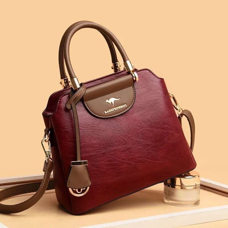 Casual Tote Quality Leather Small Crossbody For 2024 New Handbags Women Bags Designer Simple Shoulder Bag Sac