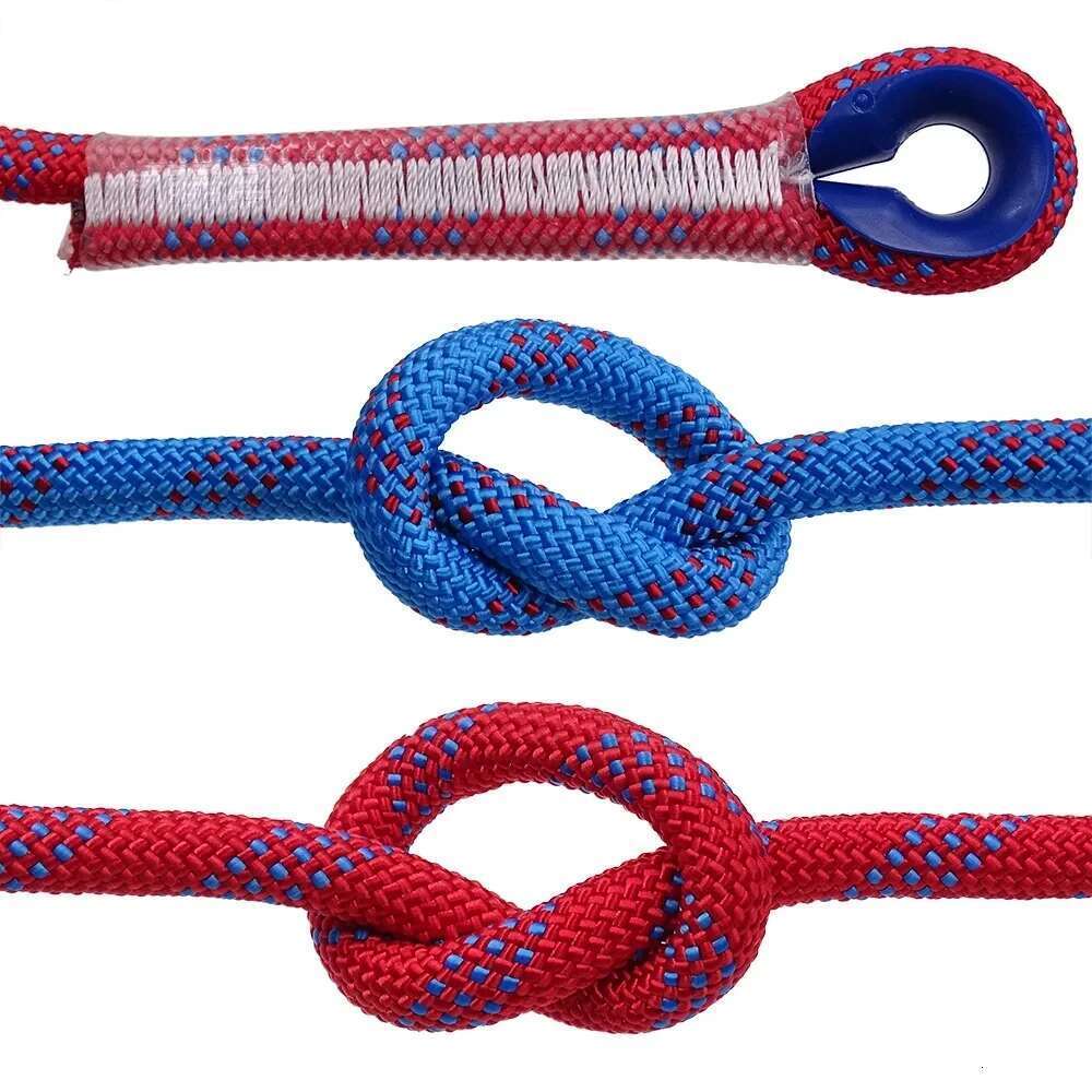 Thickened 10mm,10/20/30/50M Safe climbing Static rock Climbing rope Outdoor survival Fire escape Car rescue