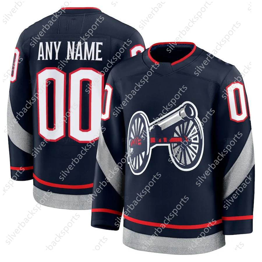 Blue Jacket Hockey Jersey Zach Werenski Kirill Marchenko Sean Monahan Cole Sillinger Damon Severson Yegor Chinakhov Adam Fantilli Kent Johnson