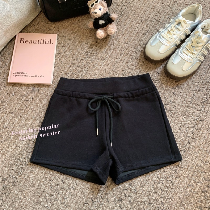 2025S Designer Shorts For Women American Style Spicy Girl Low Waist Drawstring Sports Shorts Women In Summer Slim Fit Gray Casual Hot Pants For Outerw